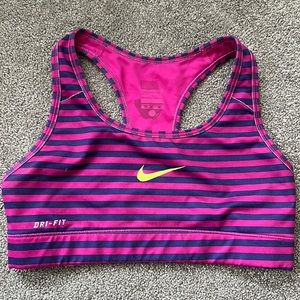 discontinued color classic nike sports bra
